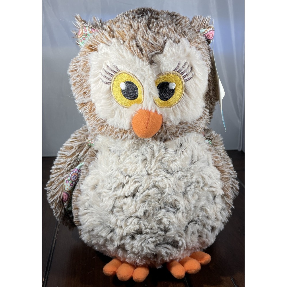 Little Brownie Bakers‎ Kids OS Plush Owl Brown Girl Scout 100 Years Anniversary